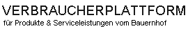 Verbraucherplattform