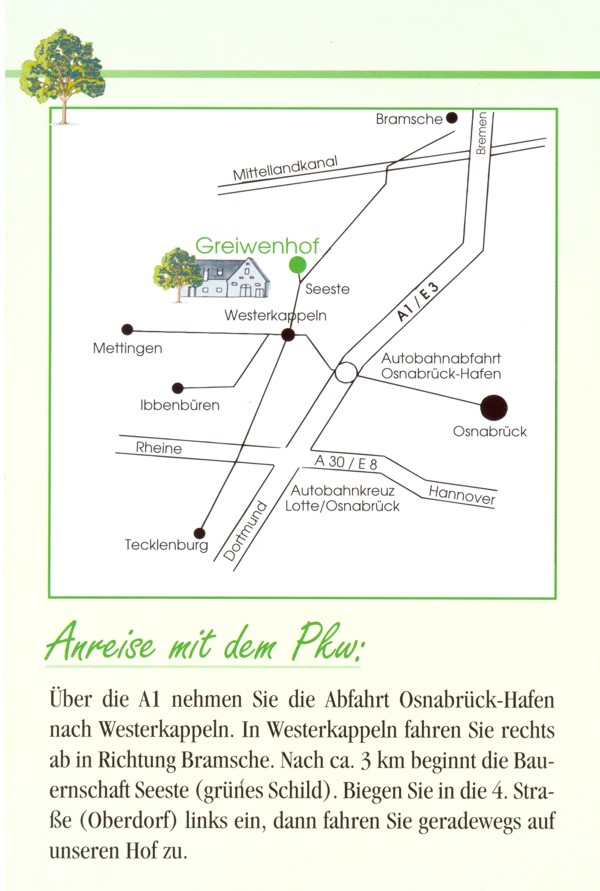 Anfahrtskizze