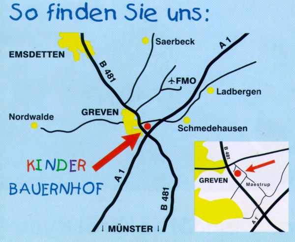 Anfahrtskizze