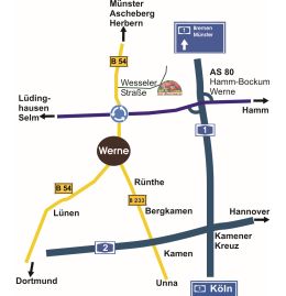 Anfahrtskizze