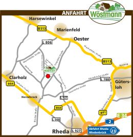 Anfahrtskizze