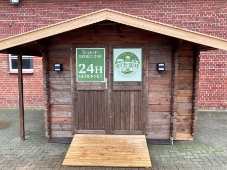 Hütte außen