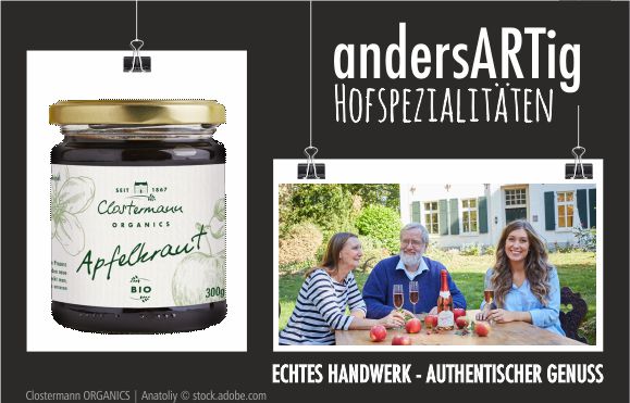 Biohof Clostermann ORGANICS Apfelkraut