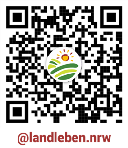 QR Code Landservice bei Instagram