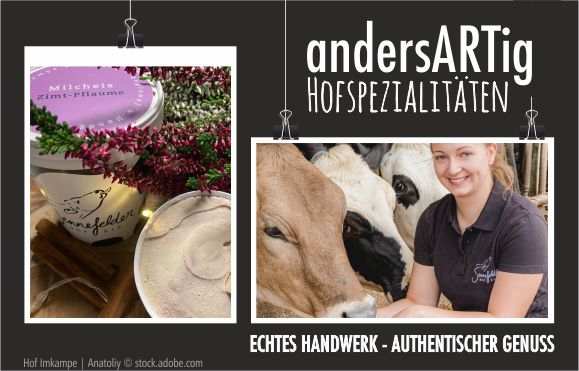 Speiseeis direkt vom Hof