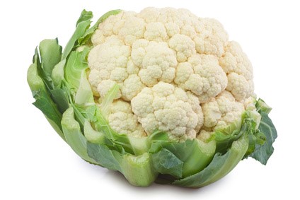 Blumenkohl für einen Blumenkohlsalat mit Schmandsoße