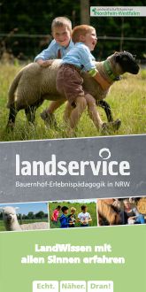 Bauernhof-Erlebnispädagogik in NRW:  LandWissen mit allen Sinnen erfahren