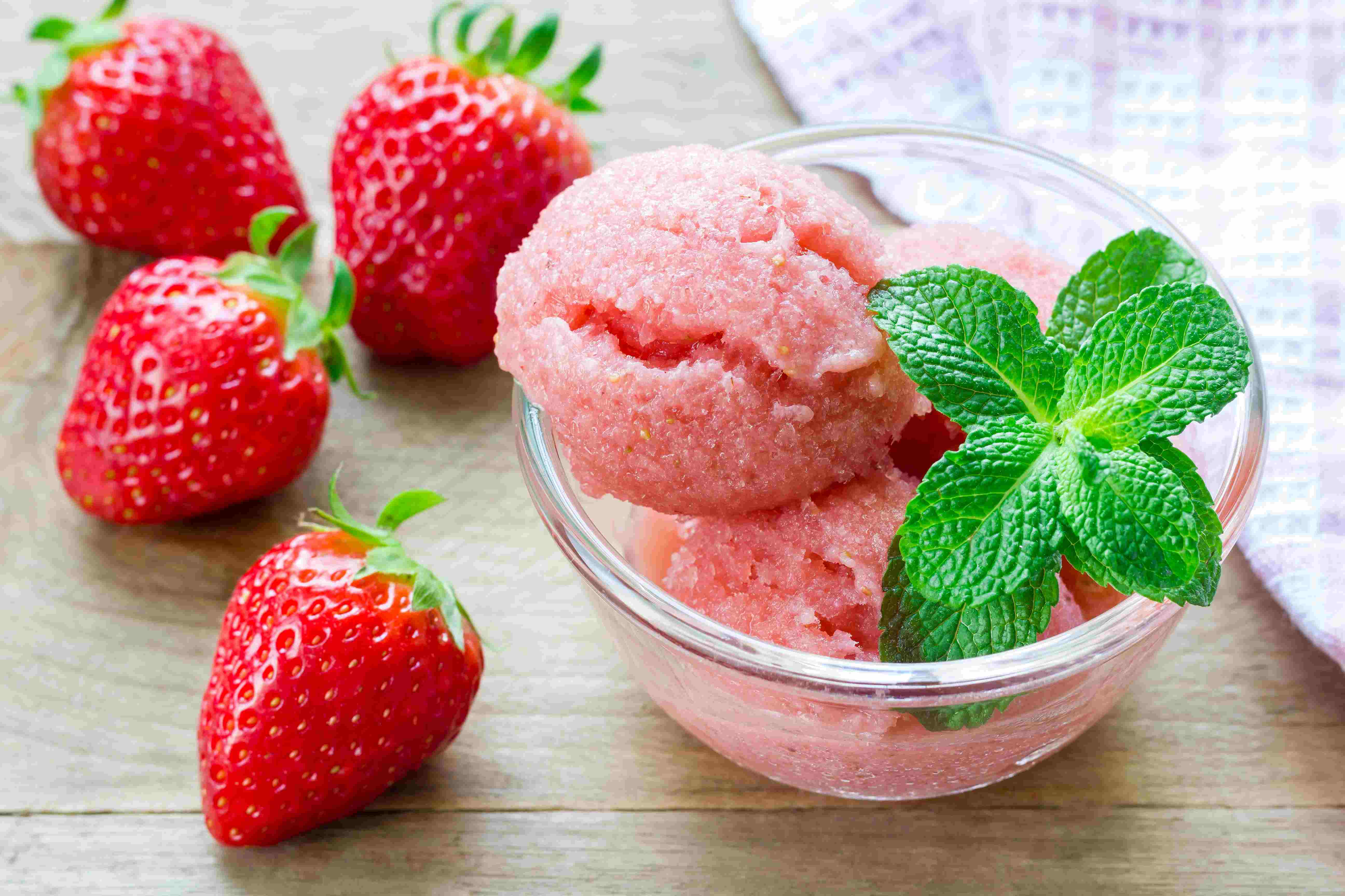 Fruchtsorbet