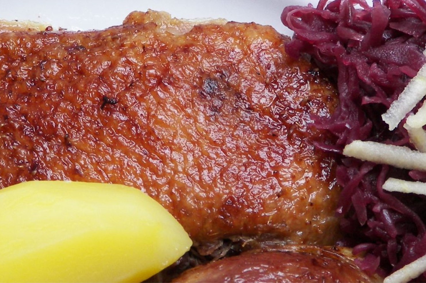 Gänsebraten