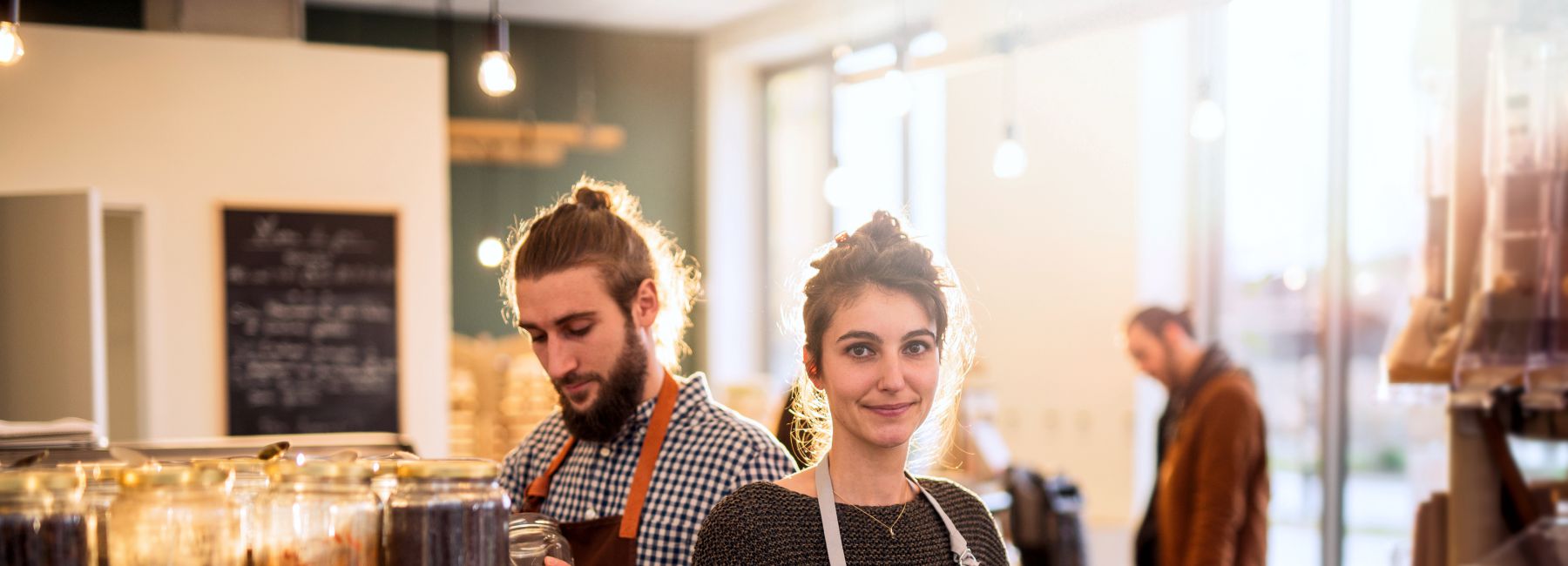 Einkaufen auf dem Bauernhof