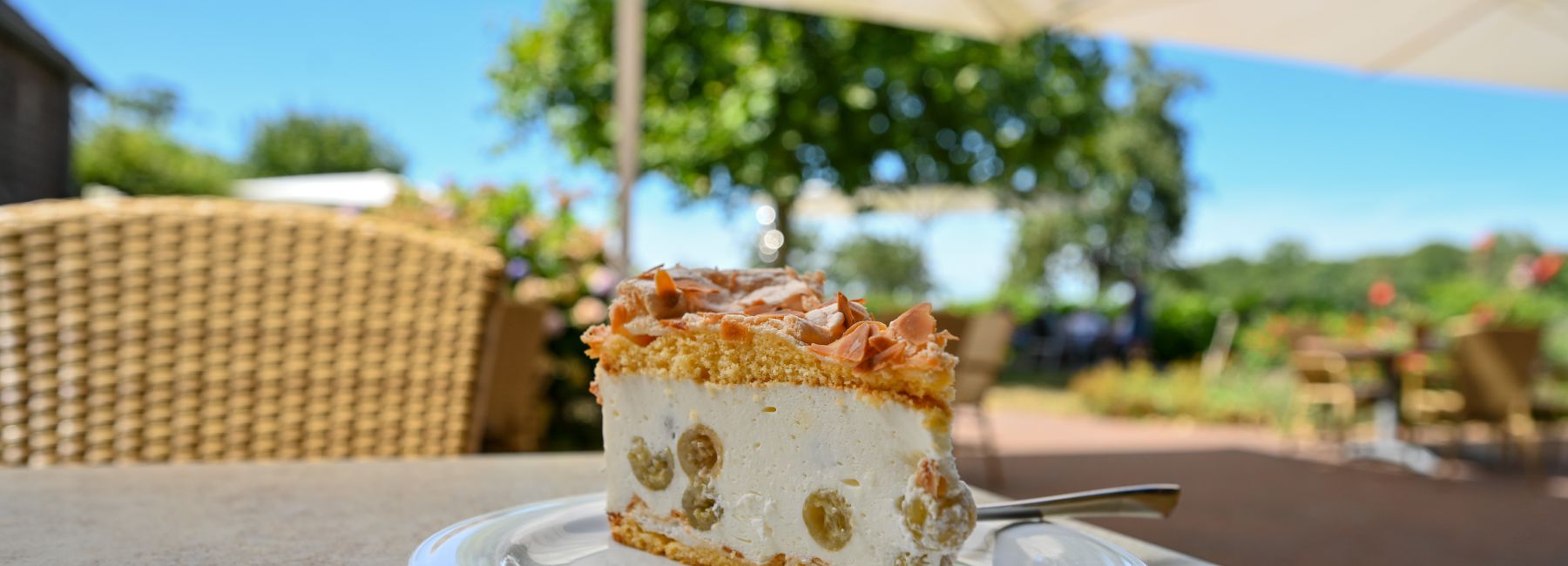 Bauernhofcafè in der Nähe