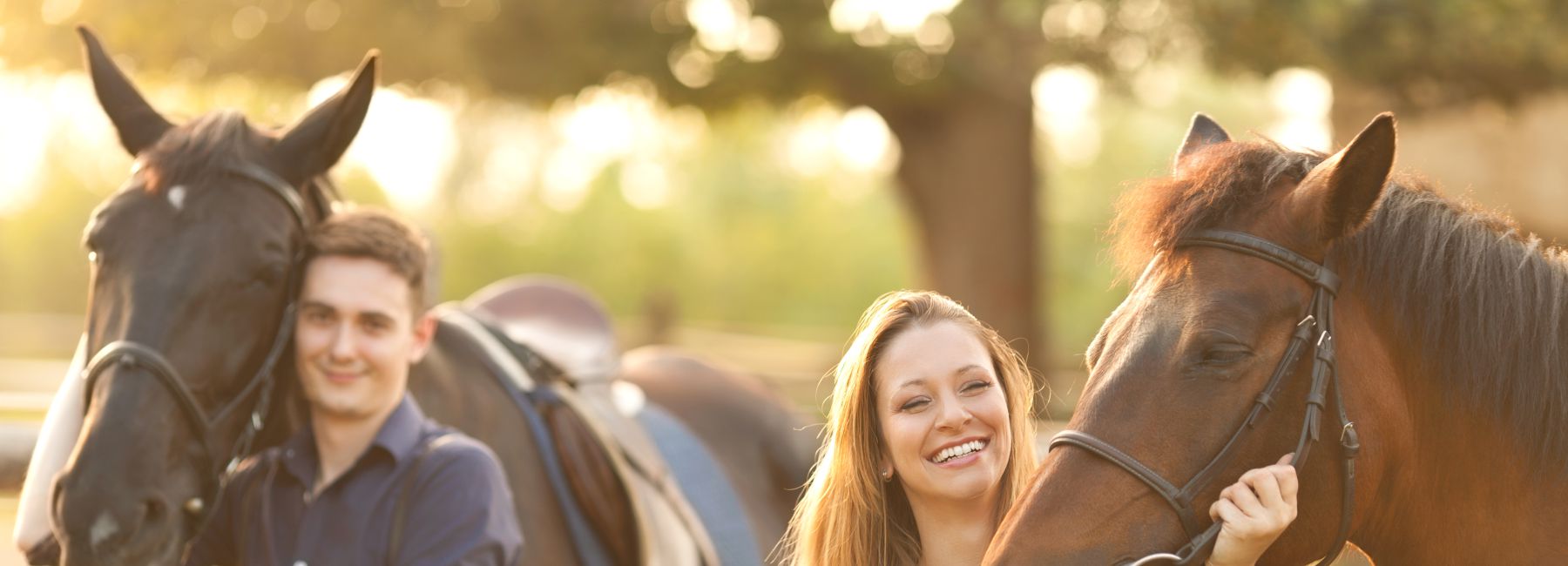 Reiten auf dem Bauernhof