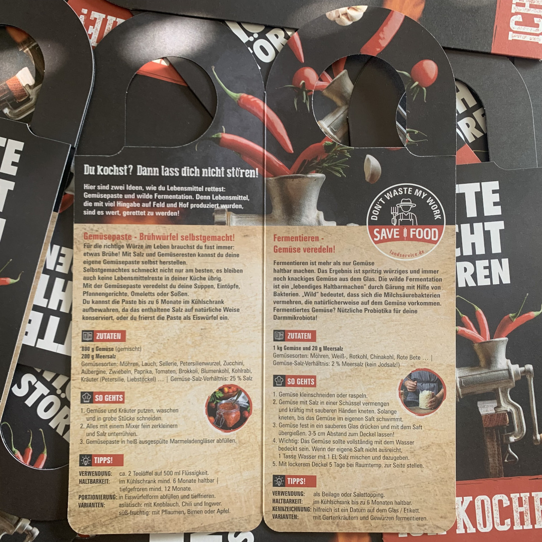 Don't Waste My Work – Flyer