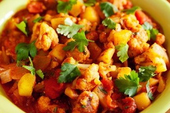 Kartoffel-Blumenkohl-Curry