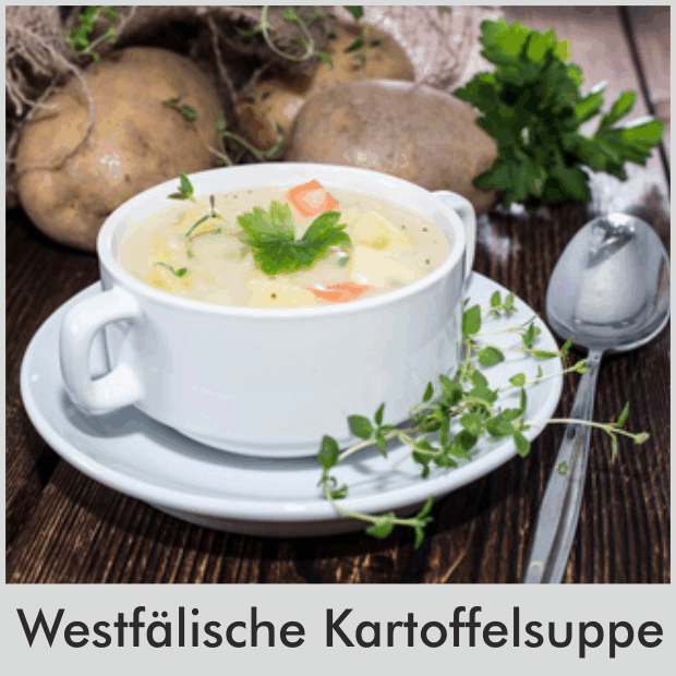 Westfälische Kartoffelsuppe
