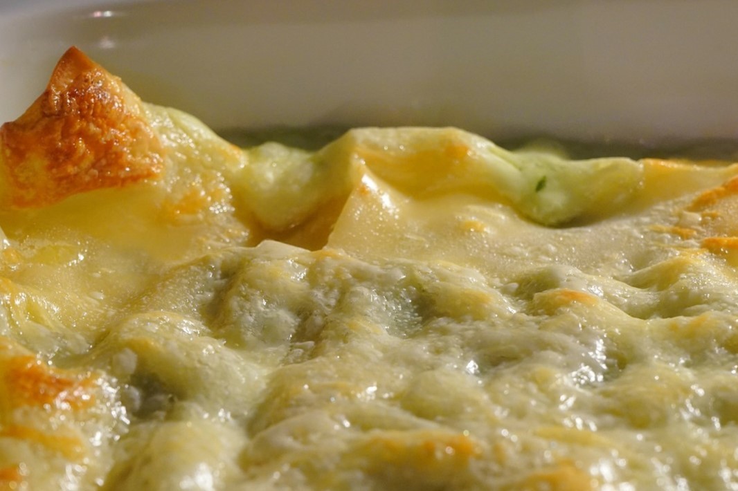 Spargel Lasagne