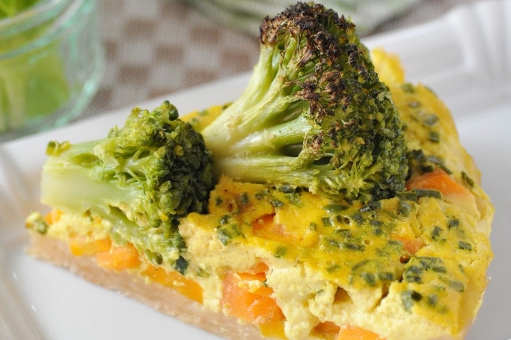 Möhren-Brokkoli-Tarte