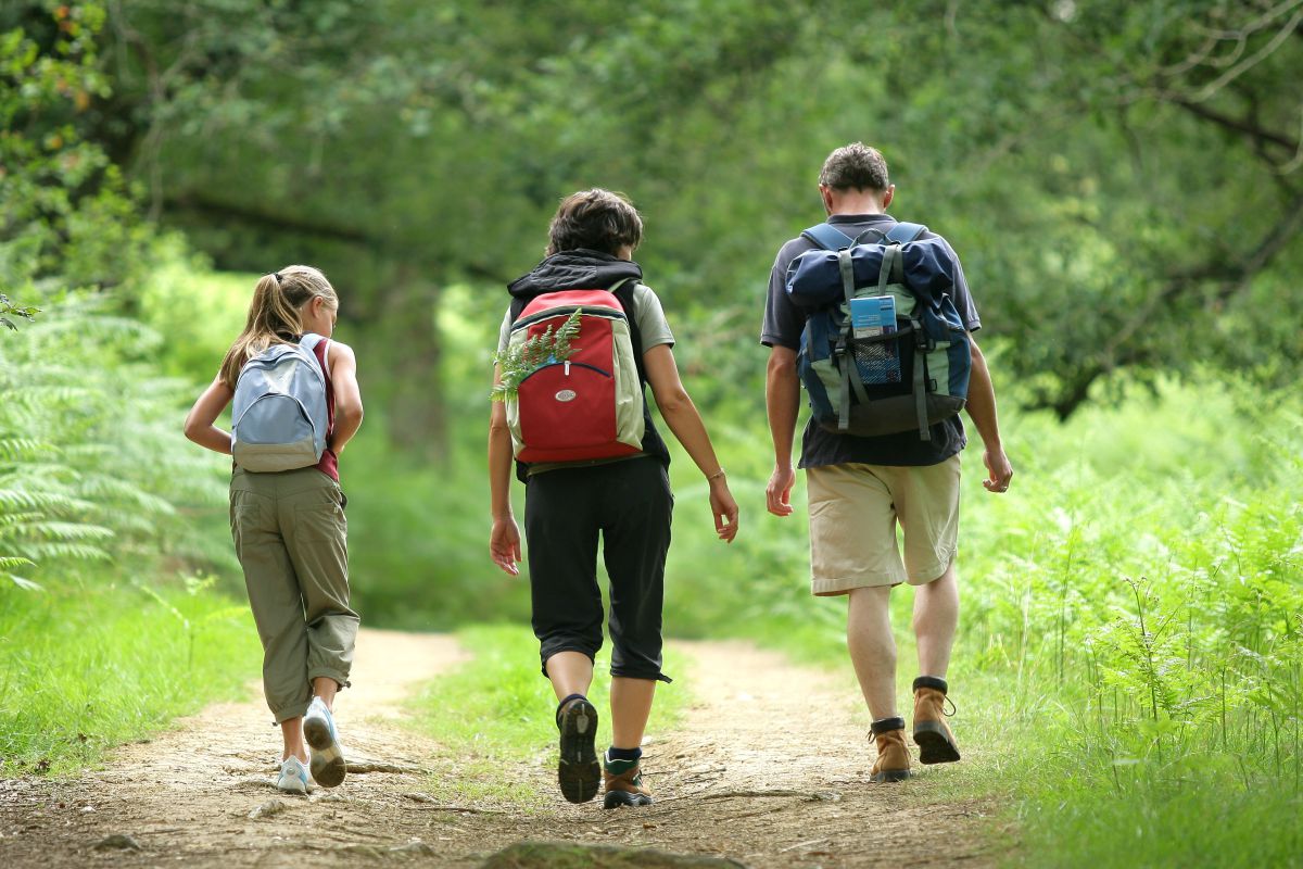 Wandern und Bauernhof